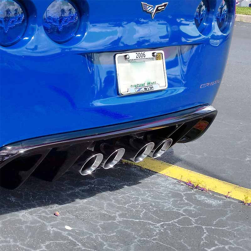 ER-PERFORMANCE Universal Stainless Exhaust Tips With Double Layer Slant Cut Muffler Tip