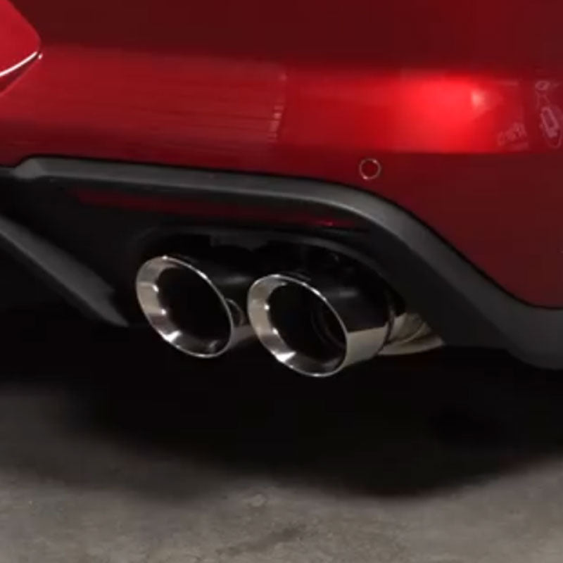 Stainless Exhaust Tip Car Accessories Double Outlet Nozzle Upgrade for Car Decoration tail Pipes Muffler modify