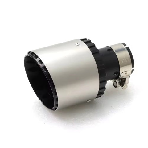 RXE03-029 Stainless Exhaust tip- gear style