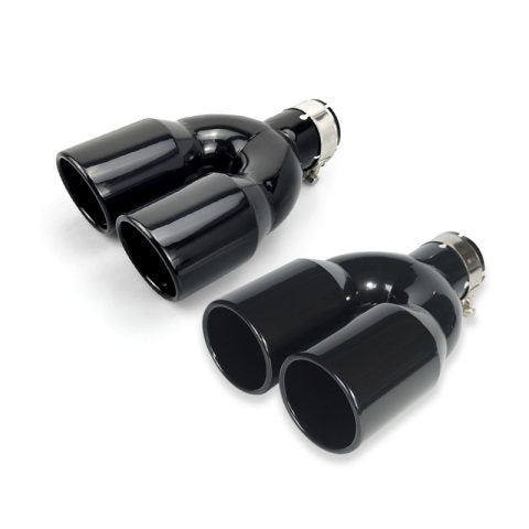 RXE04-001 Stainless Exhaust tip-Dual