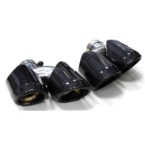 RXE07-005 14-21 Porsche Macan four-out carbon fiber modified tail nozzle
