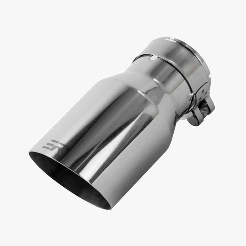 Universal Car exhaust tip Modified Stainless Steel tailpipe Single Layer muffler Nozzle customize logo