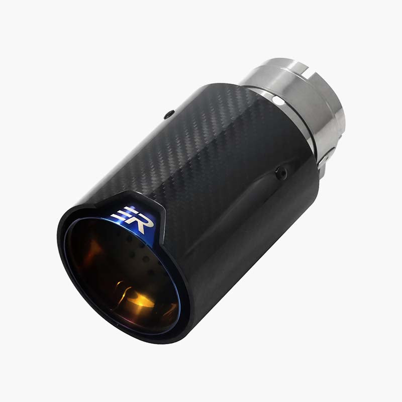Carbon Fiber nozzles pipe for BMW Modify stainless Muffler Tail Tips Upgrade