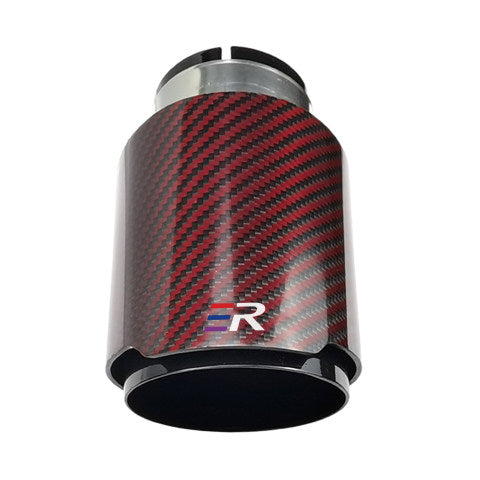 RXE01-007 Red Carbon fiber Exhaust tip