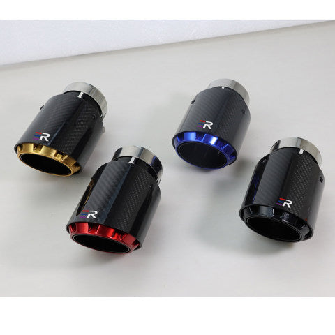 RXE01-018 Bullet Carbon fiber Exhaust tip
