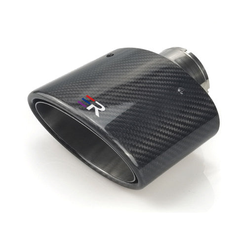 RXE01-019 Oval Carbon fiber Exhaust tip