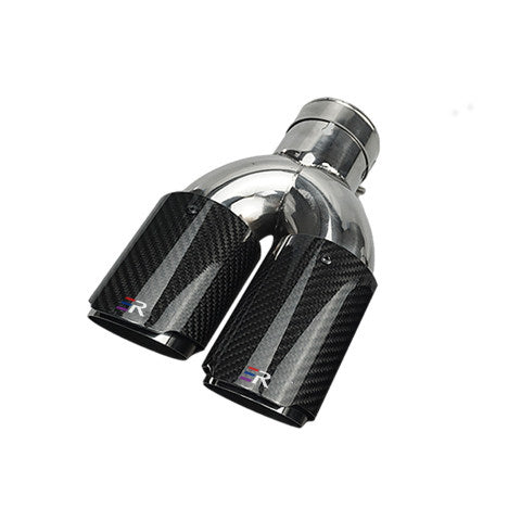 RXE02-006 Auspuffblende Carbon doppelter Ausgang