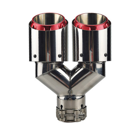 RXE04-003 bullet Stainless Exhaust tip-Dual