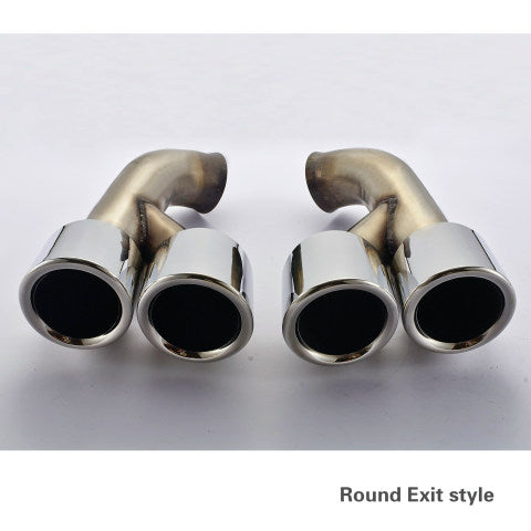 RXE07-007 2014-2017 Porsche Cayenne 958.2 four outlets Exhaust Muffler Pipe