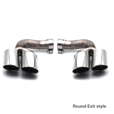 RXE07-008 2018 Porsche Cayenne 9Y0 quad exhaust tip